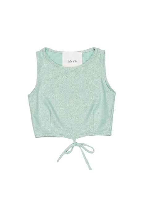 Canotta glitter Lù-Lù BY MISS GRANT | LL4382MENTA